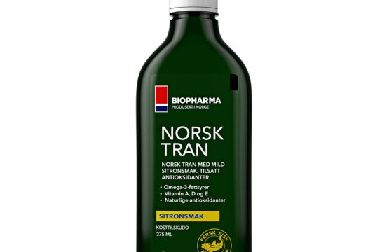 Biopharma Omega-3 ulje bakalara (ukus limuna)