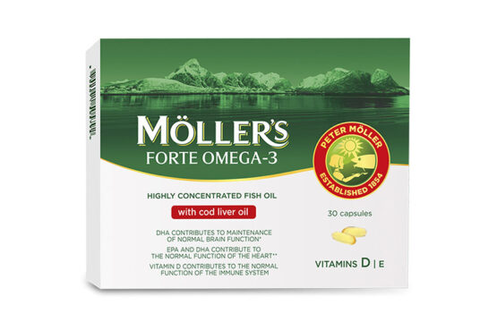 Möller's FORTE Omega-3 (30 kapsula)